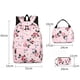 thumbnail image 2 of 3 Piece Fashion Cute Student School Bag, With lunch Box Bag,Lightweight Large Capacity Zipper Backpack Woman and Man, Unisex, 2 of 3