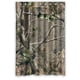 thumbnail image 1 of Cortina de ducha de árbol natural, juego de cortinas de baño con ganchos, tamaño 48 x 72 pulgadas, 1 of 3