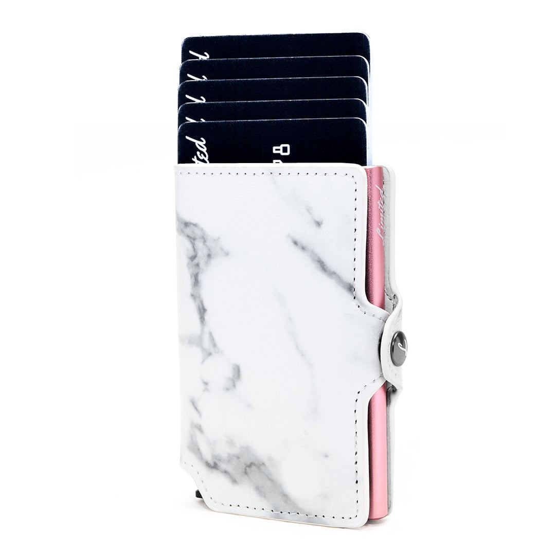 Limited - Billetera - Marmol - Slim - Pink, Con Monedero