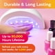 thumbnail image 4 of Lámpara de uñas UV LED SUNUV SunOne 48W con 3 temporizadores, 4 of 7