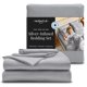 thumbnail image 1 of Sábanas Miracle Made Twin Gris Plateado, 1 of 9