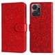 thumbnail image 3 of Funda tipo cartera FOXDOCK para Honor X7A , diseño girasol en relieve, cuero PU, cierre magnético, soporte y tarjetero, 3 of 5