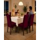 thumbnail image 3 of Juego De 6 Fundas Para Sillas De Comedor Ajustables Texturizadas, 3 of 6