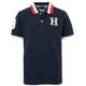 thumbnail image 1 of Polo Tommy Hilfiger para niños, azul marino mate, talla 8, 1 of 2