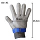 thumbnail image 2 of Guantes anticorte para matar peces, protección anticorte para las manos, guantes de acero inoxidable con alambre de metal y hierro., 2 of 5
