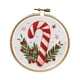 thumbnail image 1 of Kit De Inicio De Bordado Navideño, Pintura Decorativa, Punto De Cruz Para Adultos, Bastón De Caramelo, 1 of 5