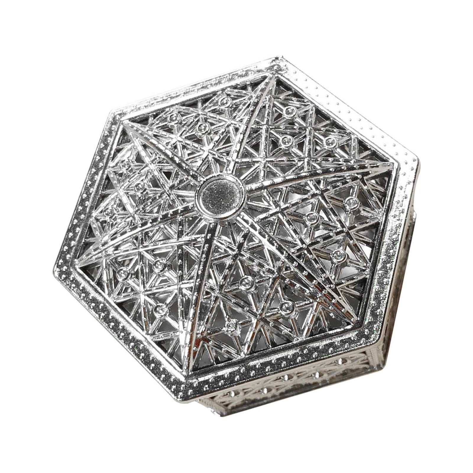 Bothyi - Caja De Dulces Hexagonal Creativa Para Centro De Mesa De San Valentín Y Año Nuevo