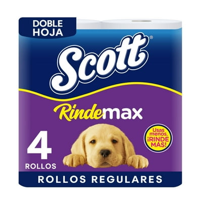 Papel Higiénico Rindemax Doble Hoja 21 Metros 4 Un Scott