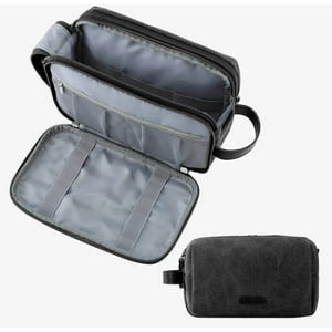 Bagsmart Neceser De Viaje On‑Road Con Bolsillo Impermeable Negro Claro