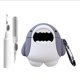 thumbnail image 1 of Funda genérica para AirPods 4 con tiburón divertido + limpiador + llavero, 1 of 7