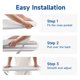 thumbnail image 5 of Funda para tabla de planchar Whitmor 33 × 132 cm, almohadilla de fibra de 6 mm, 5 of 7