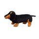 thumbnail image 5 of Lindo Perro De Peluche, Divertido Regalo De Navidad, Animales De Peluche Para Adultos Y Ni?os, 30 Cm, Negro Y Marrón, 5 of 5