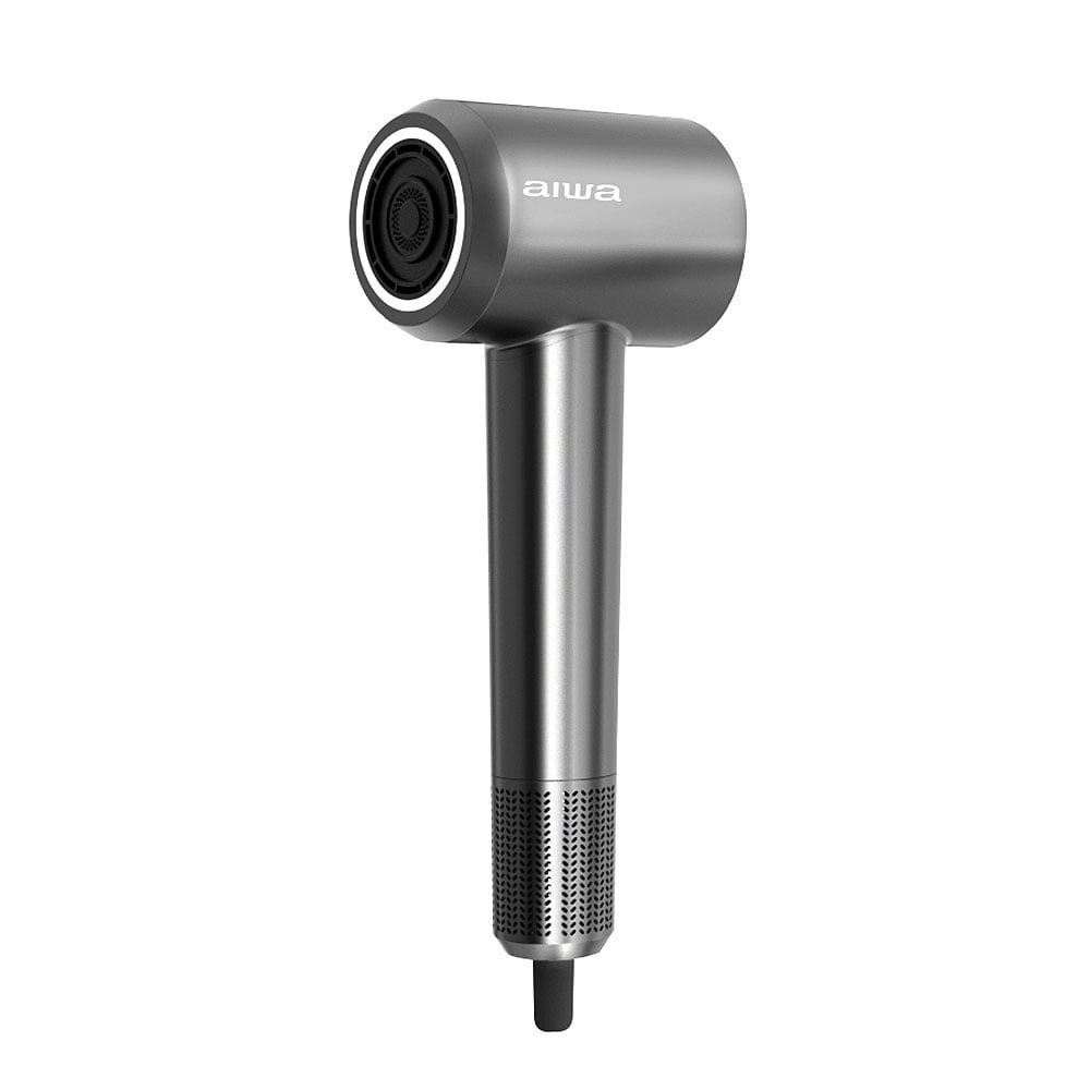 Secador De Pelo Aiwa Profesional Alta Velocidad Aw-wh23 Gris Oscuro