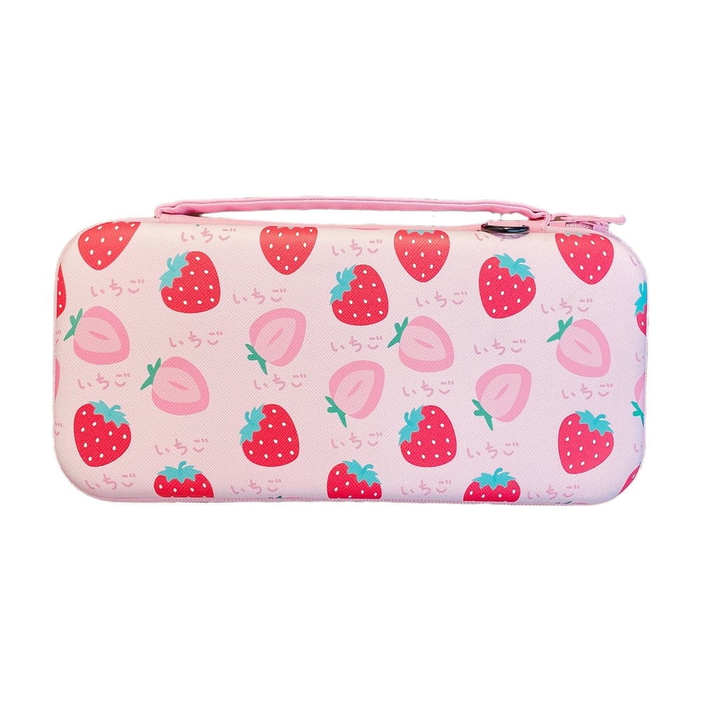 Estuche Portátil Aaronmei Para Nintendo Switch Y Switch Lite Fresa