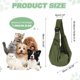 thumbnail image 2 of Uxcell Transportador de Mascotas en Bandolera para Perros y Gatos Pequeños de hasta 16.5 Lbs, Malla Transpirable con Hebilla, 2 of 6