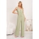 thumbnail image 1 of Enterito Premium Largo Primavera Mujer Tela Texturizada Botones 3387, 1 of 3