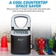 thumbnail image 3 of Encimera compacta Ice Maker Deco de 12 kg, color negro, 24 horas, 3 of 7