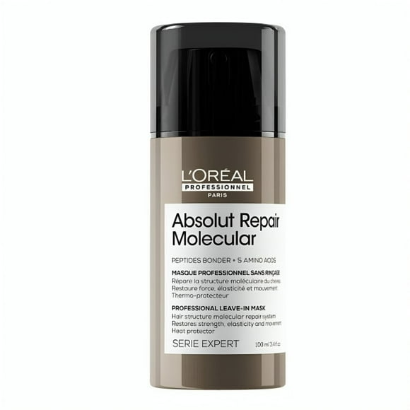 LOreal Absolut Repair Molecular Mascarilla Leave In Cabello