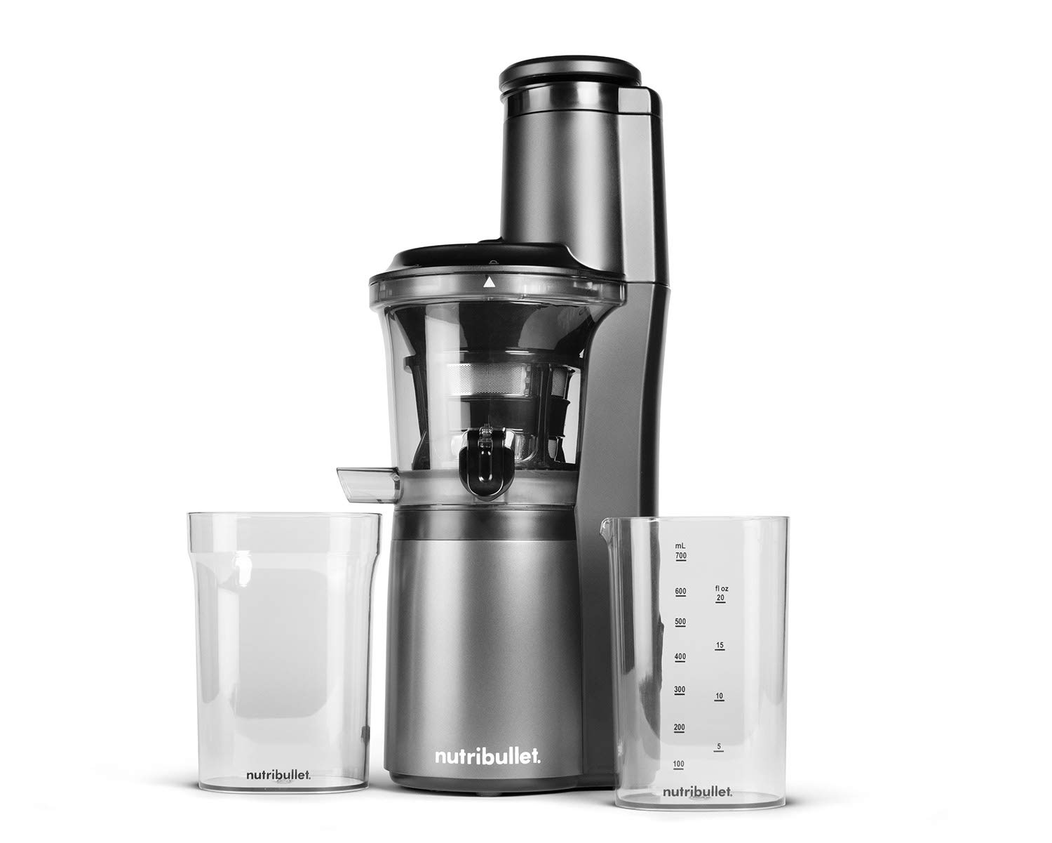 Exprimidor Lento Nutribullet Nbj50300, 150 W, 700 Ml, Color Negro
