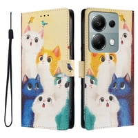 Foxdock Funda Tipo Cartera Para Xiaomi Poco M6 Pro 4G Con Soporte Y Correa – Diseño De Patrones Lindos