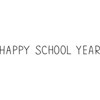 Rienda Libre Graphics - Decomural Happy School Year Ws-46418