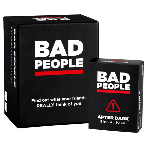 Juego de fiesta BAD PEOPLE + After Dark Expansion Set Adult