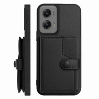 Foxdock Funda Para Motorola Moto G Stylus 5G 2024 Con Bloqueo Rfid - Diseño Elegante Con Cierre De Botón