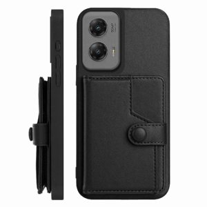 Foxdock Funda Para Motorola Moto G Stylus 5G 2024 Con Bloqueo Rfid - Diseño Elegante Con Cierre De Botón