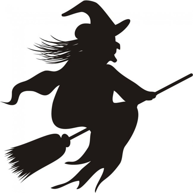 Rienda Libre Graphics - Decomural Scary Witch Halloween Ws-17803