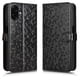 thumbnail image 1 of Funda Cartera Lunares Samsung galaxy A07 con Tarjetero, Correa y Soporte Negro, 1 of 6
