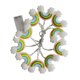 thumbnail image 1 of Guirnalda De Luces LED Con Centelleo Para Pared De Navidad, Funciona Con Pilas, 1 of 5