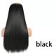 thumbnail image 1 of suxuMhao Extensión de Cabello Lacio,23.6in,3 Piezas Cabello Sintético Negro, Categoría de Pelucas - Se Ajusta a Peluca Sintética, Pelucas de Reemplazo de Cabello, Pelucas de Tejido, Pelucas Lisas,, 1 of 2
