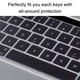 thumbnail image 4 of Protector de teclado ultrafino compatible con MacBook Pro con Touch Bar de 13/15 pulgadas (A1706/A1707) - Diseño estadounidense, 4 of 8