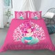 thumbnail image 1 of Boy Girl Cartoon Duvet Cover Little Mermaid Duvet Cover Pillow Case Bedding Set Gift Home Room Bedroom Decoration Bed Sheets, 1 of 5