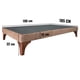 thumbnail image 2 of Cama Europea Tapizada 1.5 Plazas, 2 of 4