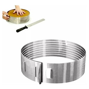 Genérico - Pack 6 Cortador De Bizcocho 30Cm Para Torta Repostería