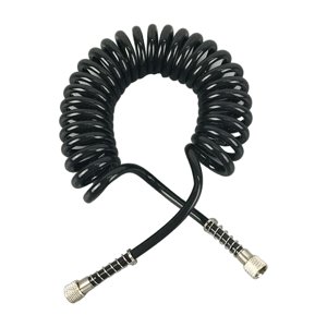 Magideal - Manguera De Aire Para Aerógrafo, Pu Beauty Accesorios Retráctiles Para El Atención De Tubo De De Línea Telefónica De 3 Metros, Para