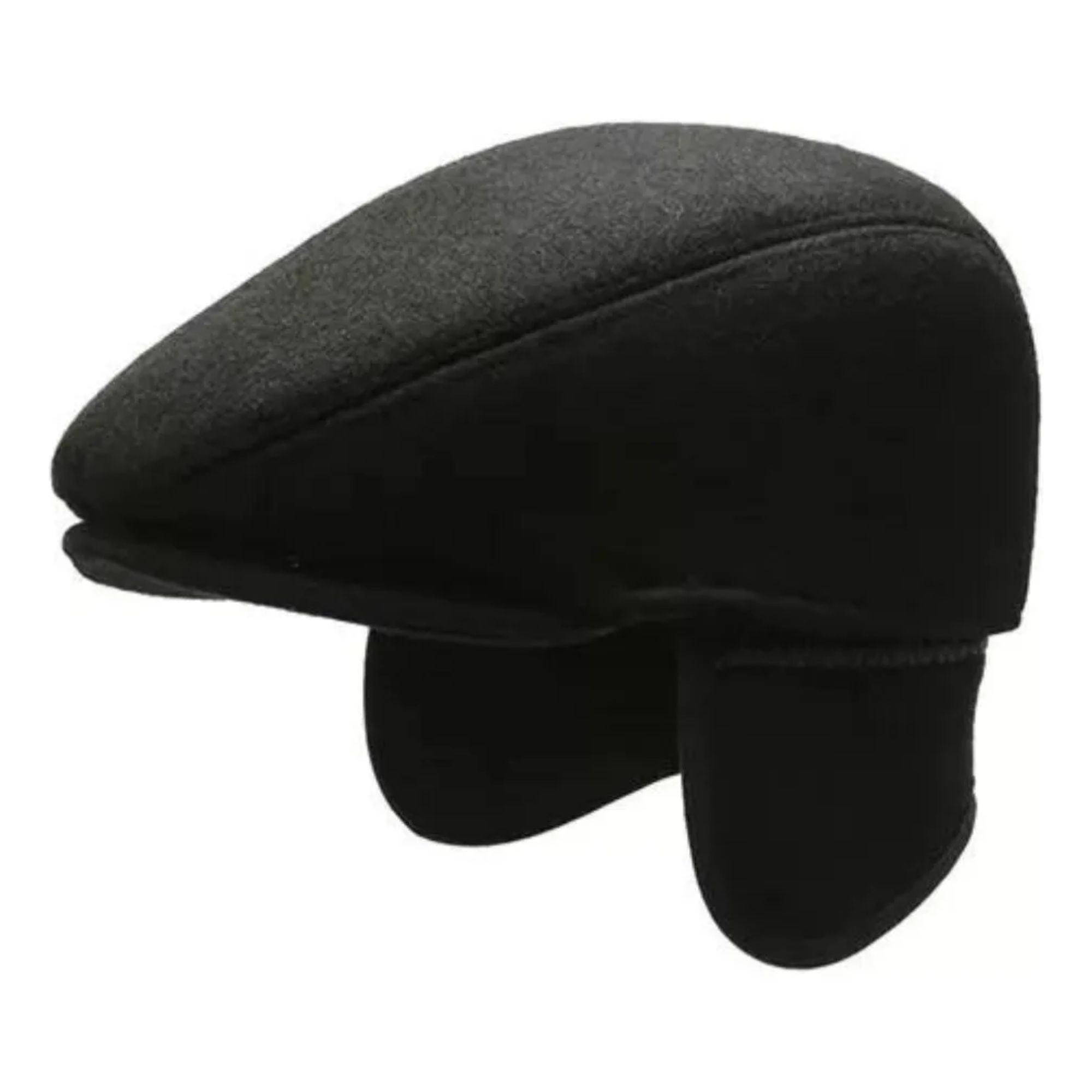 Ekolmac Center - Boina De Lana Con Protección De Oídos Estilo Retro Para Adultos Y Jovenes