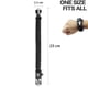 thumbnail image 4 of Pulseras de paracord de emergencia | Juego de 2 | El equipo táctico de supervivencia definitivo | Encendedor de pedernal, silbato y brújula | El mejor kit de supervivencia para acampar, pescar y más, 4 of 8