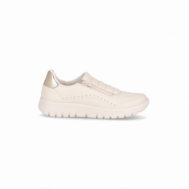 Zapatilla Urbana Mujer Crema Vicky/Cierre Piccadilly