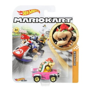 Vehículo A Escala Hot Wheels Mario Kart 1:64 Bowser