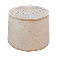 Magideal - Pantalla De Lámpara De Tela De Tambor, Cubierta De Lámpara, Pantalla De Lámpara De Mesa Pequeña Moderna, Pantalla De Noche Para Lámpara De Dormitorio, Beige