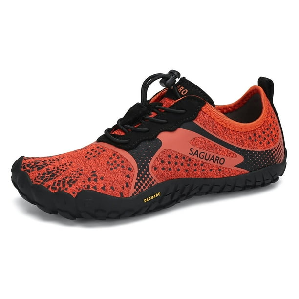 Calzado deportivo barefoot Saguaro Kids Fast I naranja claro 25
