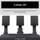 thumbnail image 2 of Juego de 3 pedales Sim Racing Pedals Fanatec CSL Elite v2 para PC/PS5/Xbox, 2 of 6