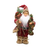 Bothyi - Centro De Mesa De Muñeco Navideño Figura De Papá Noel Para Interior Tienda Oficina B