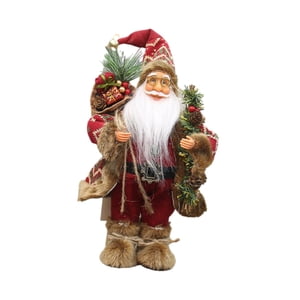 Bothyi - Centro De Mesa De Muñeco Navideño Figura De Papá Noel Para Interior Tienda Oficina B