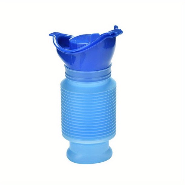 Stay Comfortable on the Go with Our 750ML Portable Shrinkable Personal Mobile Toilet Potty - Perfect for Outdoor Car Travel Traffic Camping!