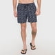 thumbnail image 2 of Traje de Baño Hombre Gris Full Print Corona, 2 of 5