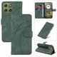 thumbnail image 1 of Funda tipo cartera con tapa para Motorola Edge 70 5G con tarjetero, soporte y cubierta magnética Verde, 1 of 5