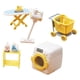thumbnail image 5 of Juego De Cuarto De Lavado De Casa De Muñecas Accesorios De Decoración De Casa De Muñecas En Miniatura, 5 of 5
